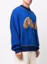 Palm Angels Blauwe Toy Bear Sweatshirt voor Heren Blue Heren - Thumbnail 3