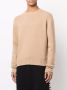 Palm Angels Trui met logo Beige - Thumbnail 3