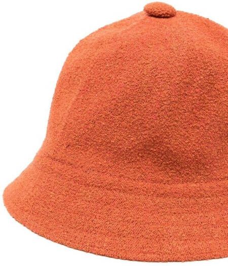 Palm Angels Vissershoed met logoprint Oranje