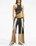 Palm Angels Broek met ritsdetail Zwart - Thumbnail 3