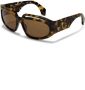 Palm Angels Eyewear Zonnebril met cut-outs Bruin - Thumbnail 2