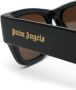 Palm Angels Eyewear Zonnebril met logoprint Zwart - Thumbnail 3