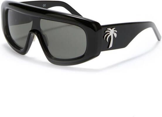 Palm Angels Eyewear Zonnebril Zwart