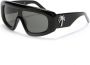 Palm Angels Eyewear Zonnebril Zwart - Thumbnail 2