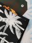Palm Angels Palms zwembroek met patchwork Zwart - Thumbnail 2