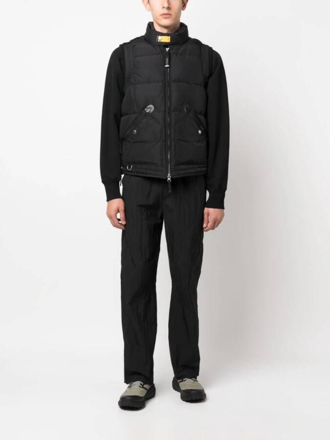 Parajumpers Bodywarmer met logopatch Zwart