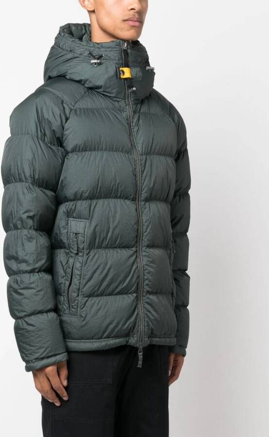 Parajumpers Donsjack met capuchon Groen