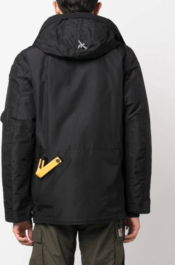 Parajumpers Legerjack met capuchon Zwart