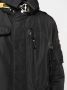 Parajumpers Legerjack met capuchon Zwart - Thumbnail 5