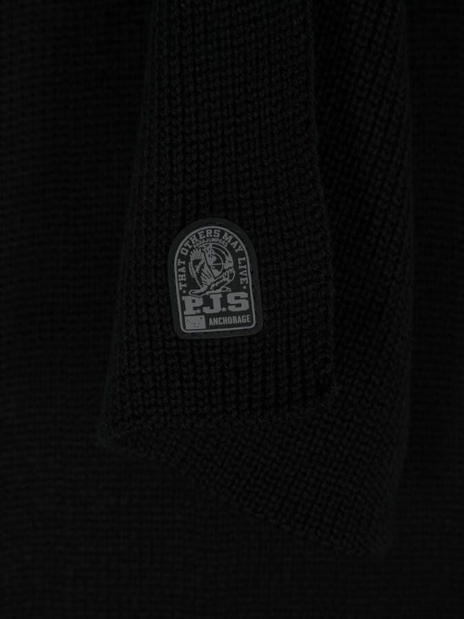 Parajumpers Sjaal met logopatch Zwart