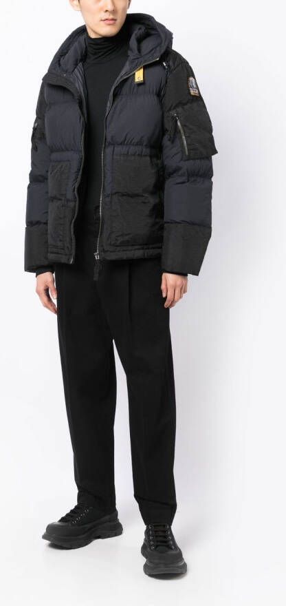 Parajumpers Tweekleurig jack Zwart