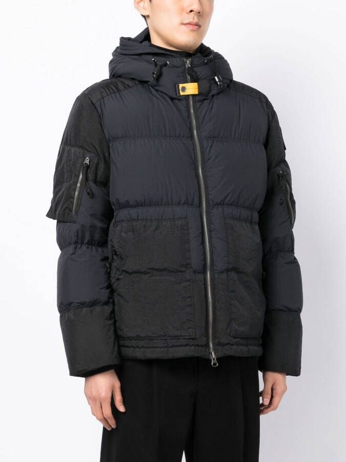 Parajumpers Tweekleurig jack Zwart
