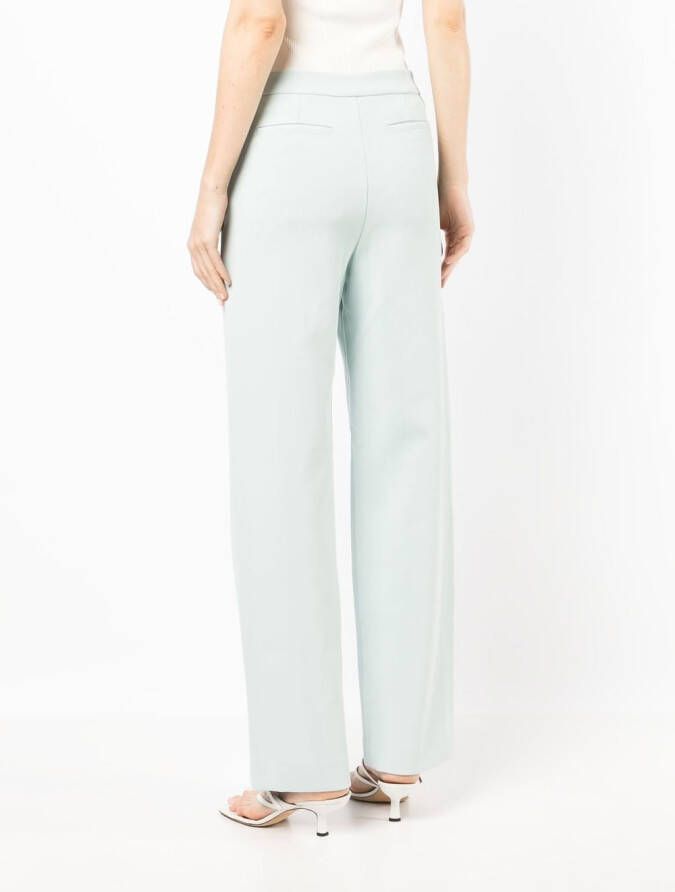 Paris Georgia Broek met wijde pijpen Blauw
