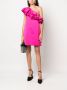 P.A.R.O.S.H. Asymmetrische jurk Roze - Thumbnail 2