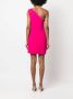 P.A.R.O.S.H. Asymmetrische mini-jurk met uitgesneden details Roze - Thumbnail 4