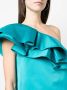 P.A.R.O.S.H. Asymmetrische mini-jurk Blauw - Thumbnail 5