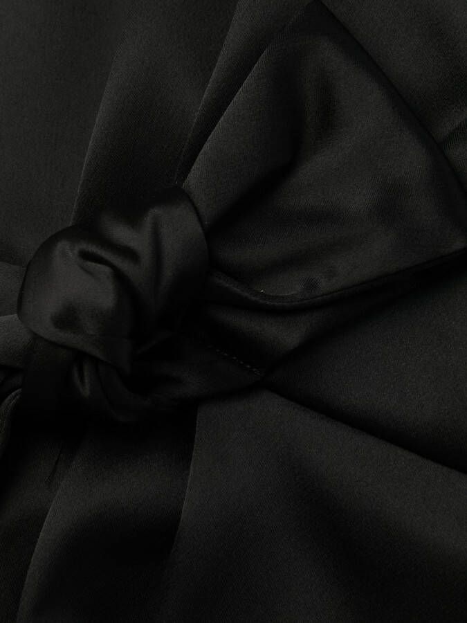P.A.R.O.S.H. Asymmetrische mini-jurk Zwart