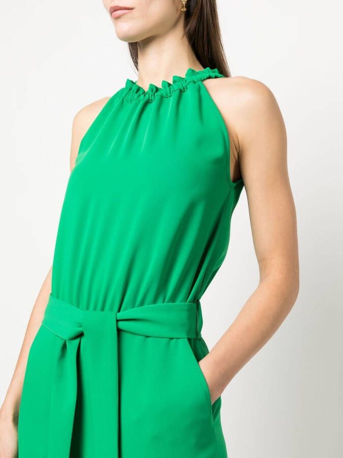 P.A.R.O.S.H. Jumpsuit met halternek Groen