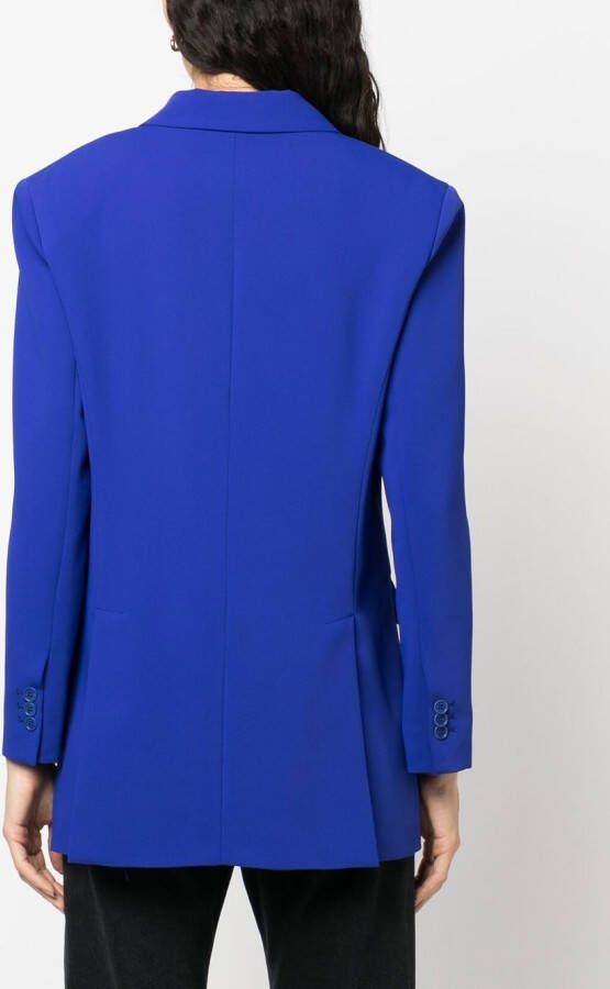 P.A.R.O.S.H. Blazer met dubbele rij knopen Blauw