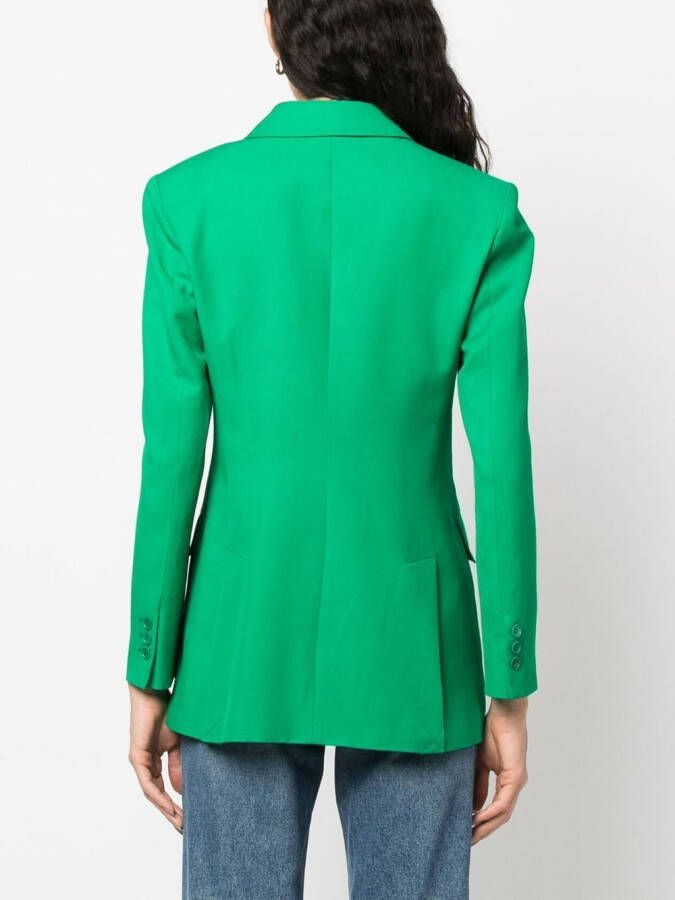 P.A.R.O.S.H. Blazer met dubbele rij knopen Groen