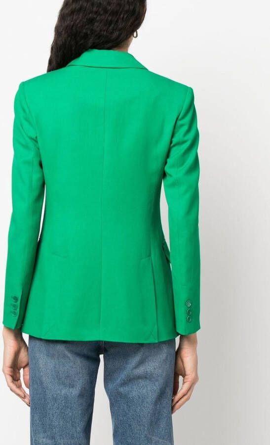 P.A.R.O.S.H. Blazer met enkele rij knopen Groen