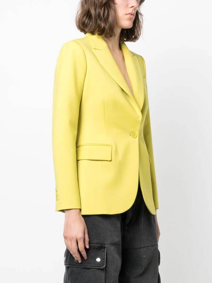 P.A.R.O.S.H. Blazer met enkele rij knopen Groen
