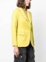 P.A.R.O.S.H. Blazer met enkele rij knopen Groen - Thumbnail 3