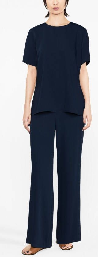 P.A.R.O.S.H. Blouse met korte mouwen Blauw