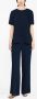 P.A.R.O.S.H. Blouse met korte mouwen Blauw - Thumbnail 2