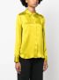 P.A.R.O.S.H. Blouse van zijde satijn Groen - Thumbnail 2
