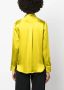 P.A.R.O.S.H. Blouse van zijde satijn Groen - Thumbnail 3