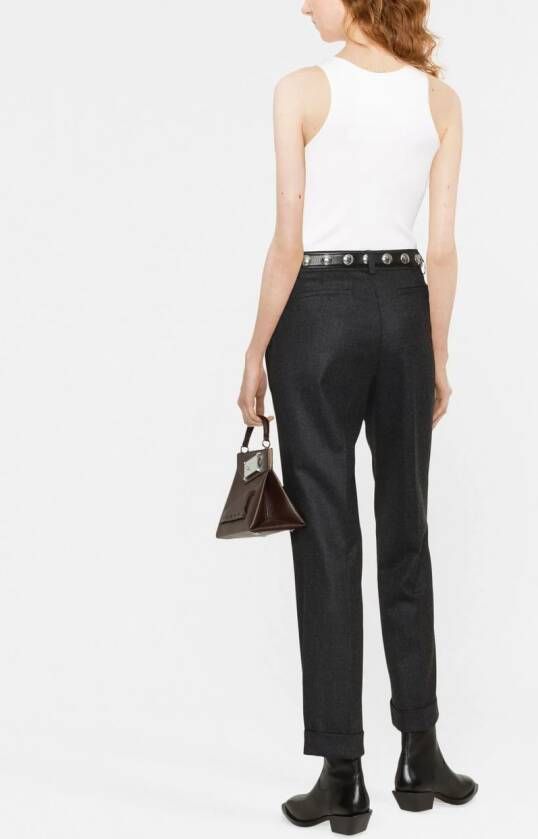 P.A.R.O.S.H. Broek met wijde pijpen Grijs