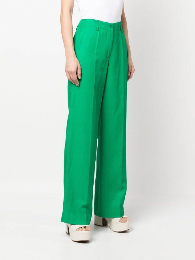 P.A.R.O.S.H. Broek met wijde pijpen Groen