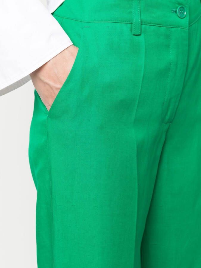 P.A.R.O.S.H. Broek met wijde pijpen Groen