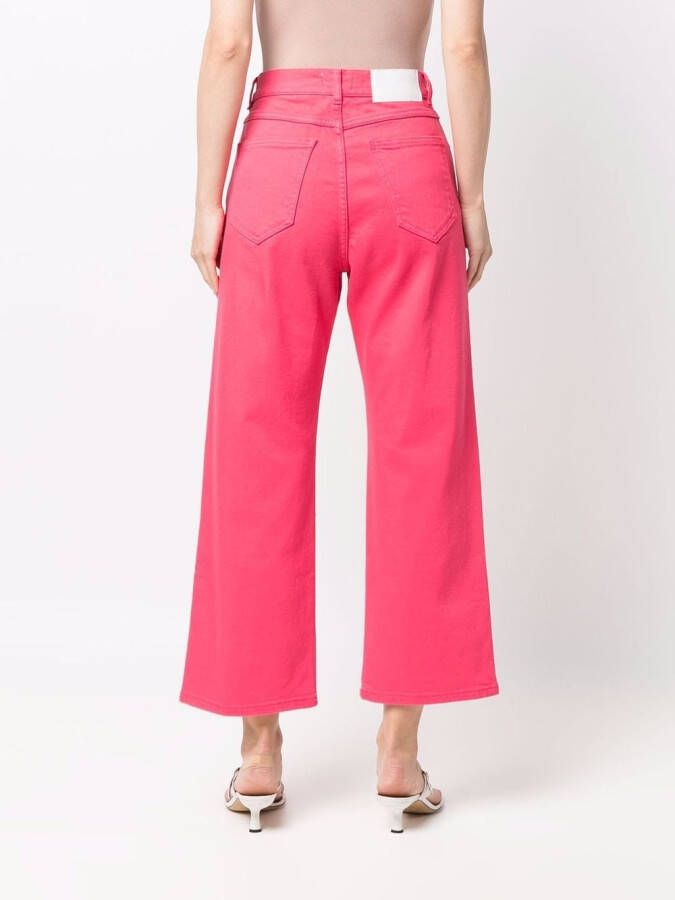 P.A.R.O.S.H. Cropped broek Roze