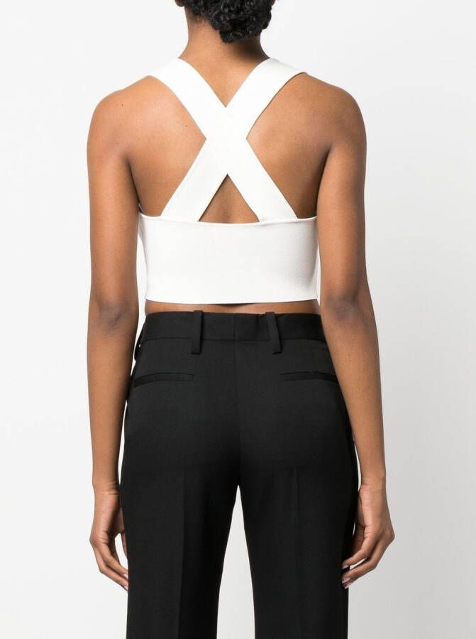 P.A.R.O.S.H. Cropped top Wit