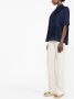 P.A.R.O.S.H. Blouse met geborduurde bloemen Blauw - Thumbnail 3