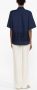 P.A.R.O.S.H. Blouse met geborduurde bloemen Blauw - Thumbnail 4