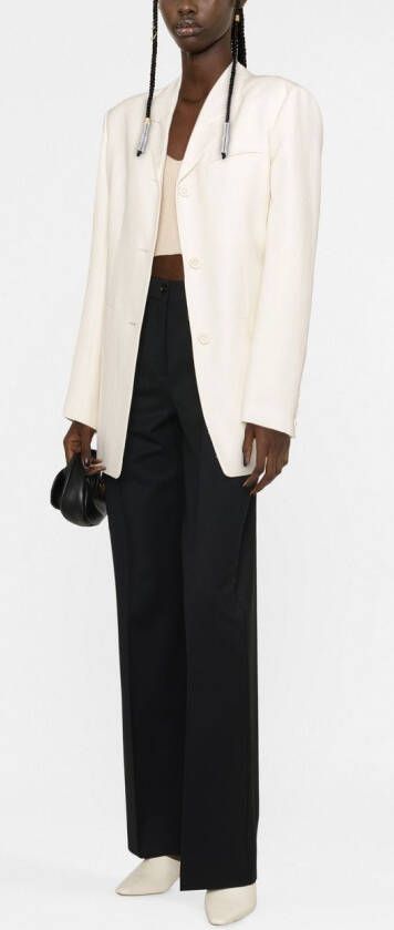 P.A.R.O.S.H. Geplooide pantalon Zwart