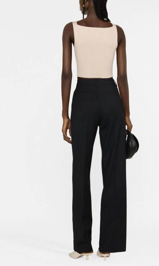 P.A.R.O.S.H. Geplooide pantalon Zwart