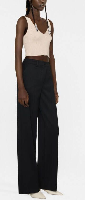 P.A.R.O.S.H. Geplooide pantalon Zwart