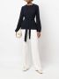P.A.R.O.S.H. Gesmockte blouse Blauw - Thumbnail 2