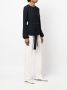 P.A.R.O.S.H. Gesmockte blouse Blauw - Thumbnail 3
