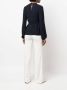 P.A.R.O.S.H. Gesmockte blouse Blauw - Thumbnail 4