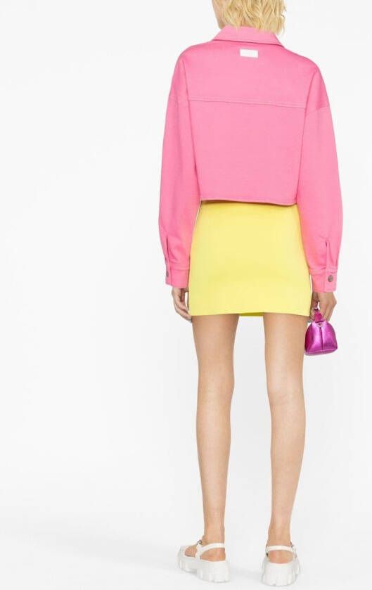 P.A.R.O.S.H. High waist rok Geel