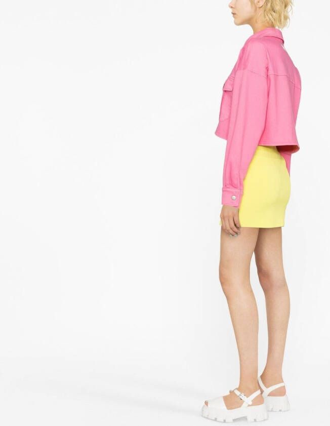 P.A.R.O.S.H. High waist rok Geel