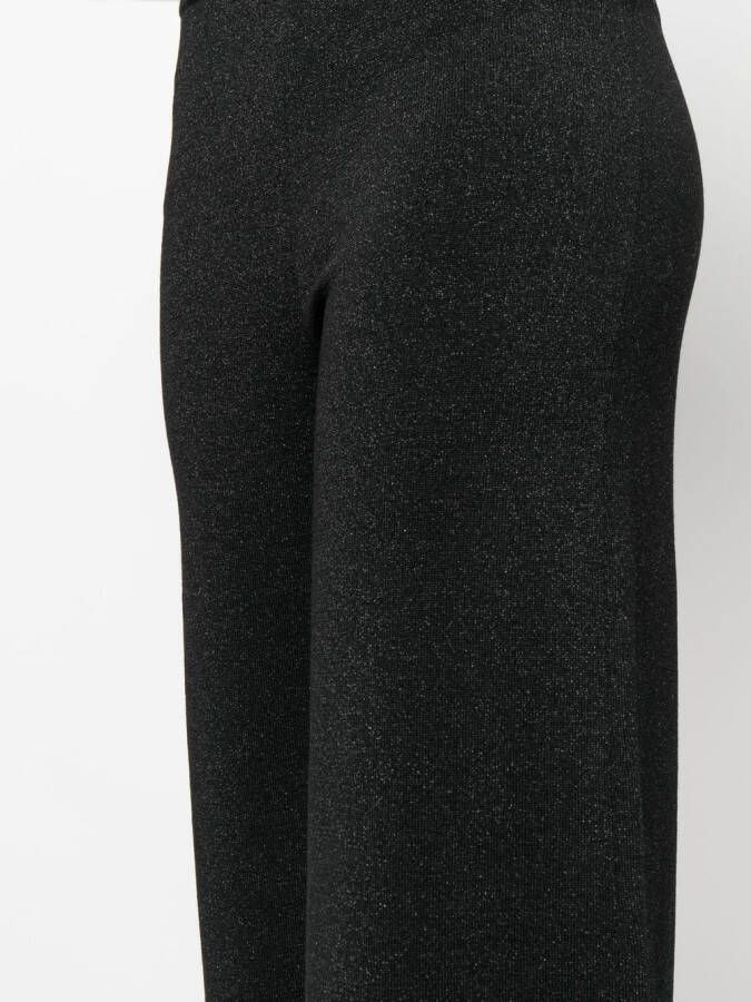 P.A.R.O.S.H. Broek met wijde pijpen Zwart