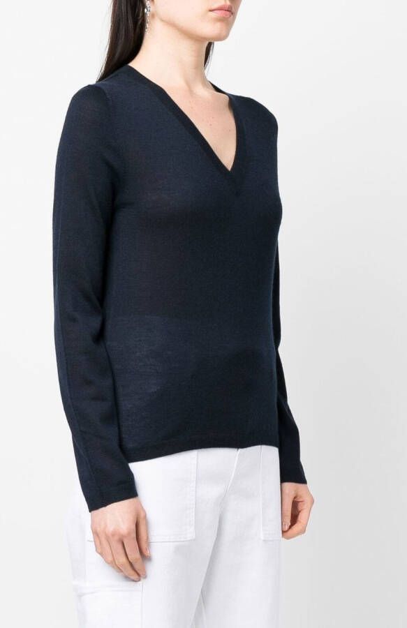 P.A.R.O.S.H. Kasjmier trui Blauw