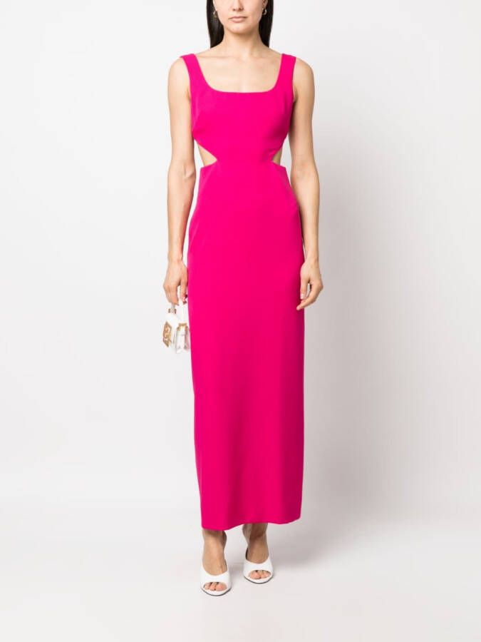 P.A.R.O.S.H. Maxi-jurk met uitgesneden detail Roze