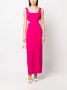 P.A.R.O.S.H. Maxi-jurk met uitgesneden detail Roze - Thumbnail 2